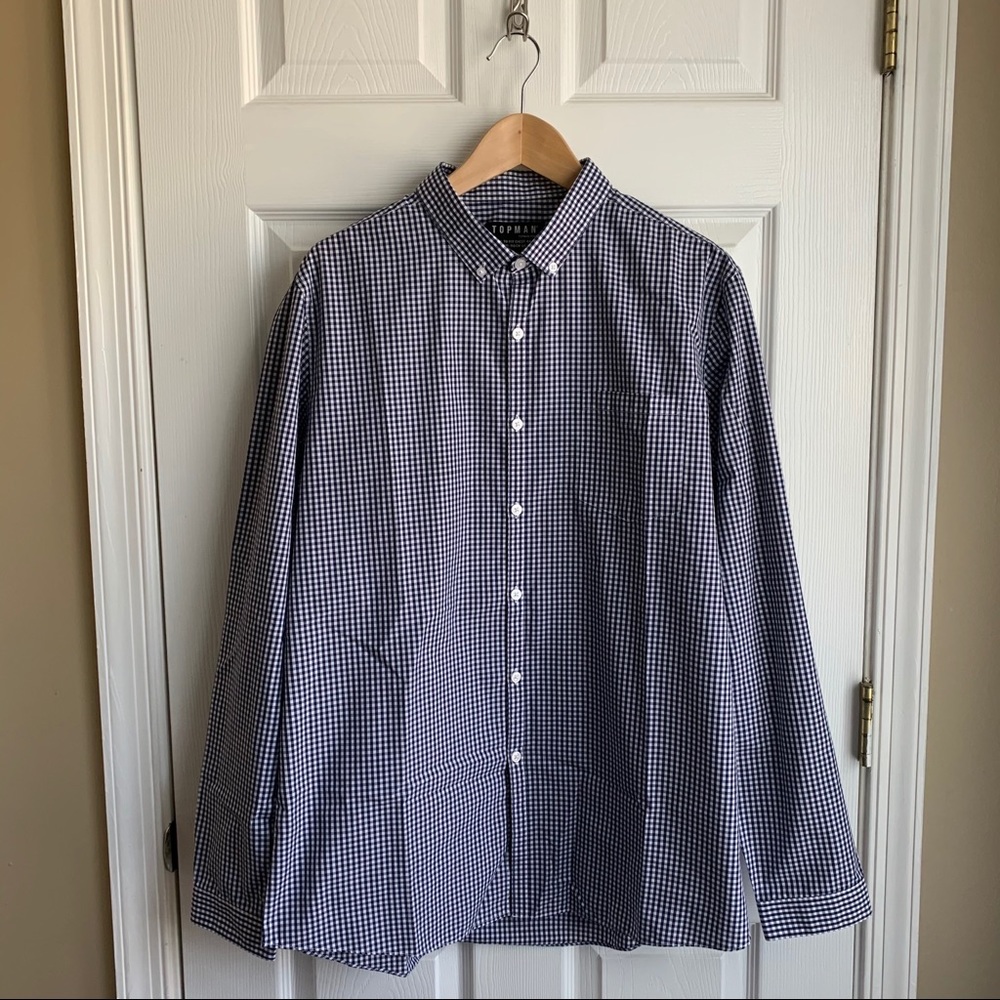 Topman Gingham Button-Up - image 1